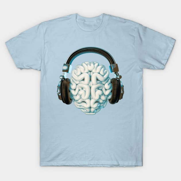 Mind Music Connection T-Shirt by Grandeduc